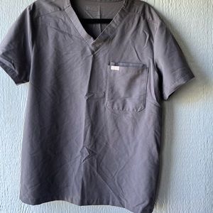 Grey Medium Figs Scrub Set